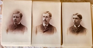 Image for Cabinet Cards - 50 sepia toned photographs of New York businessmen. 1877-1881